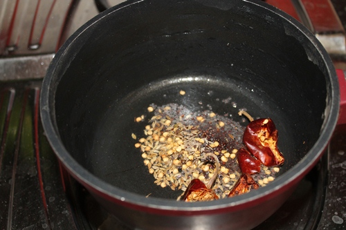 add tempering spices