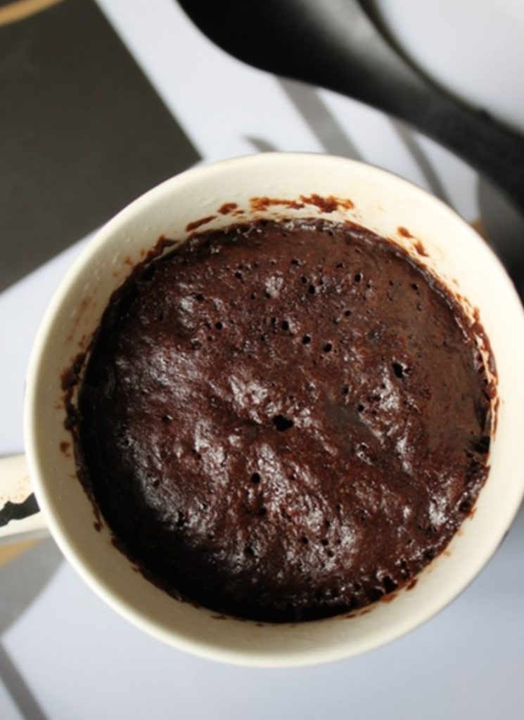 super soft microwave chocolate cake