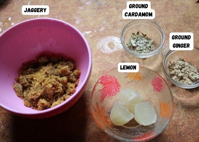 ingredients for making panagam