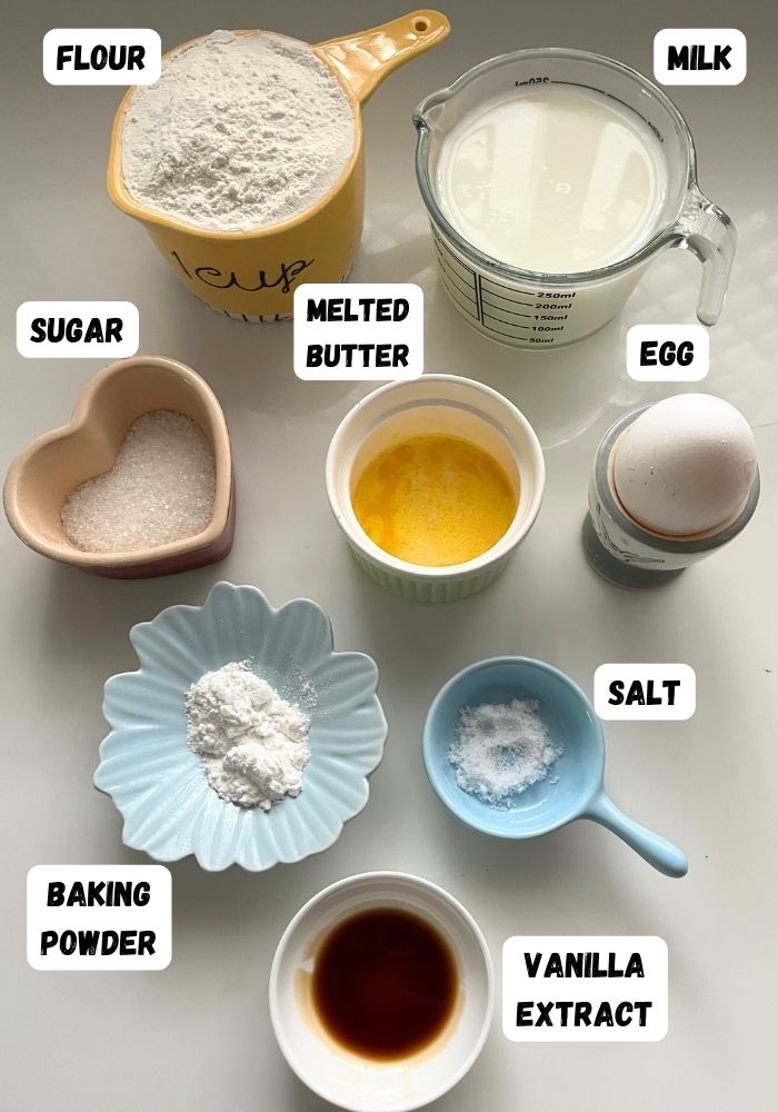 pancakes ingredients