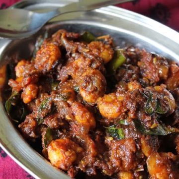 Prawn Thokku   Prawn Thokku Recipe   Eral Thokku Recipe - 1