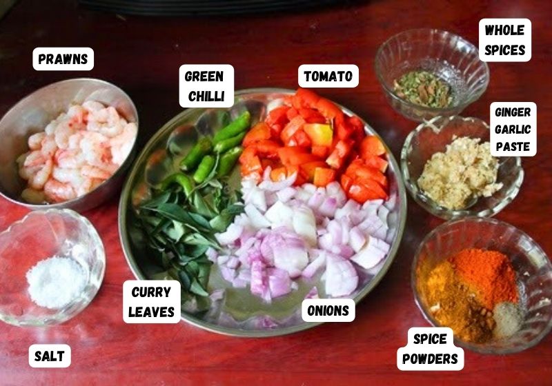 prawn masala ingredients