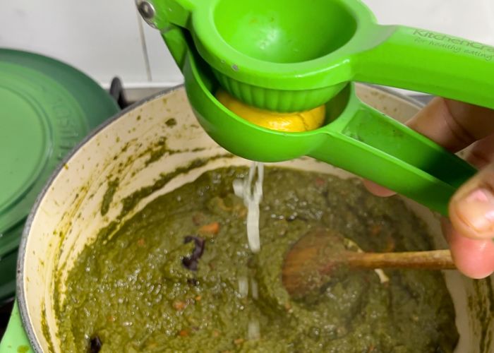 add lemon juice
