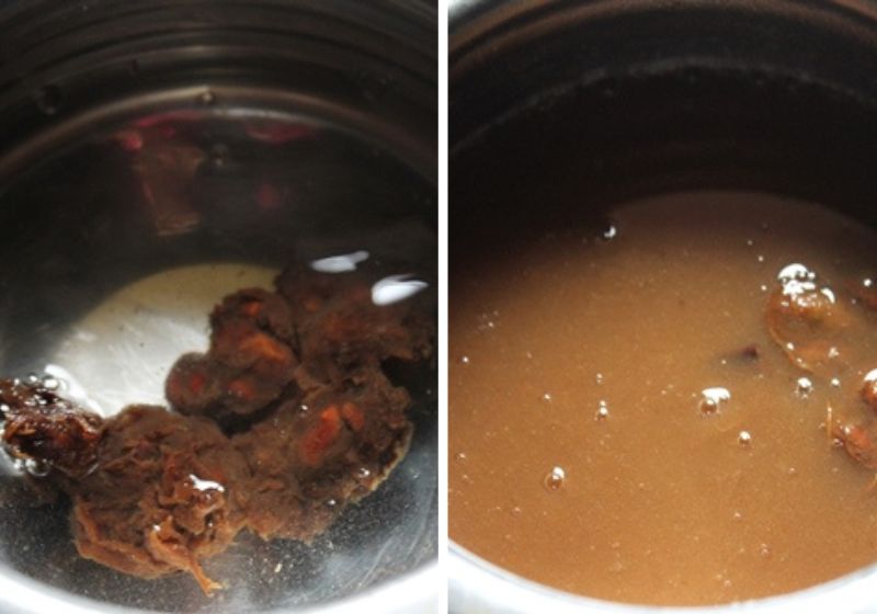 extract tamarind pulp
