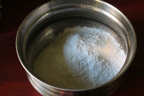 add sugar to powdered sooji