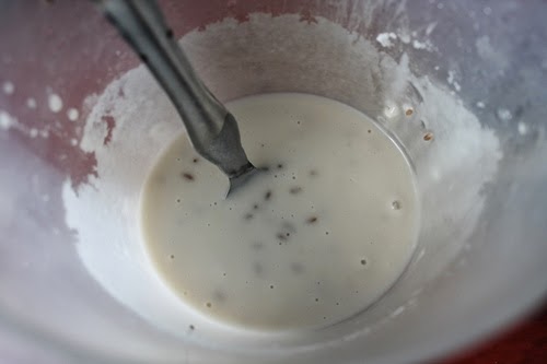 mix well to form a batter