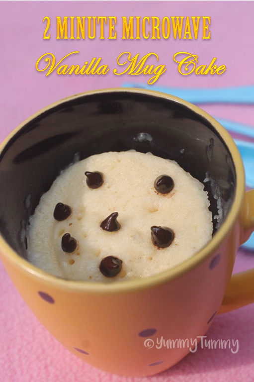 vanilla mug cake