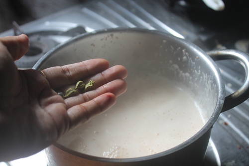 cardamom is added