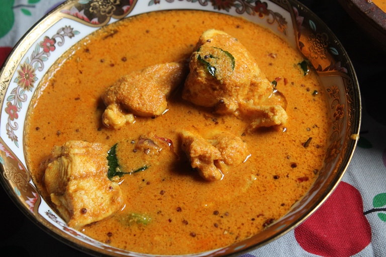 malabar fish curry ready to serve