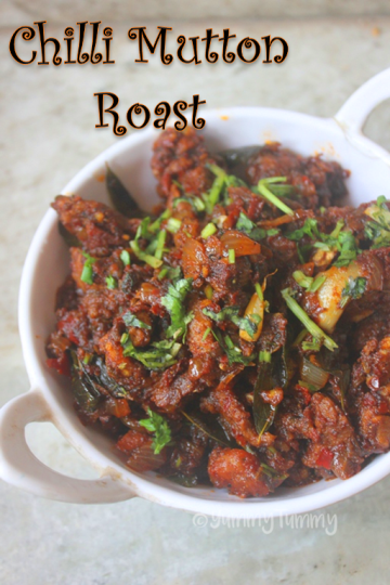 Mutton Roast Recipe | Kerala Mutton Roast Recipe