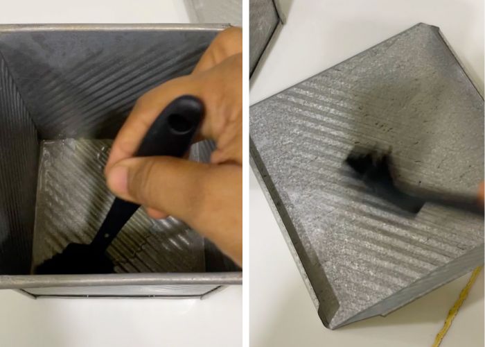 grease mould for baking