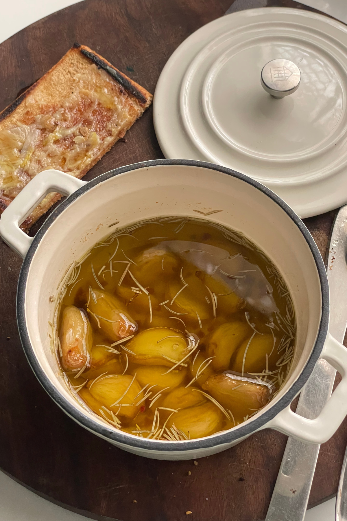 Easy 2-Ingredient Garlic Confit & Shallot Confit, Recipe