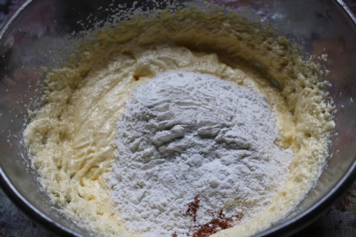 add flour mix