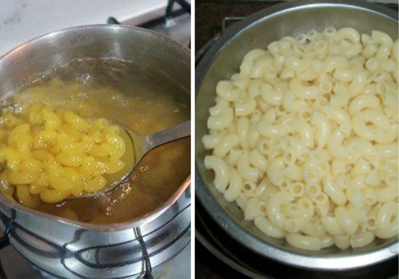 cook macaroni and strain