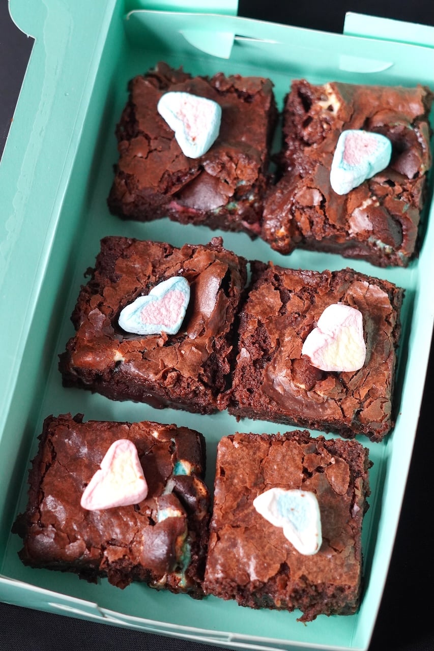 Marshmallow Brownies (Eggless Brownies with Condensed Milk) Marshmallow Brownies (Eggless Brownies with Condensed Milk)