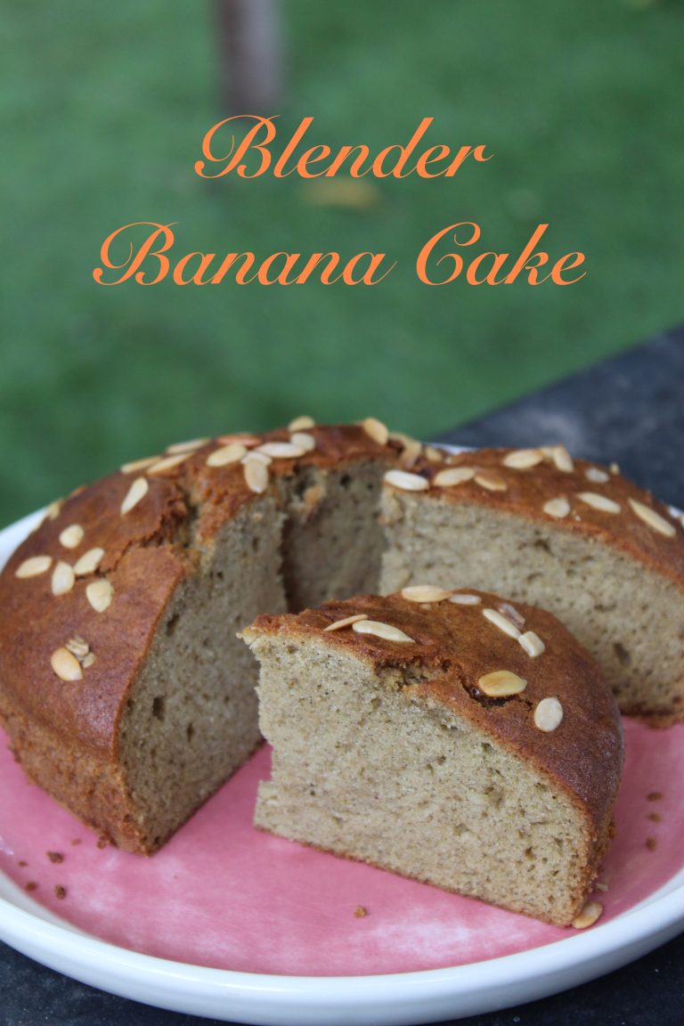 Banana Cake Recipe Banana Blender Cake Recipe