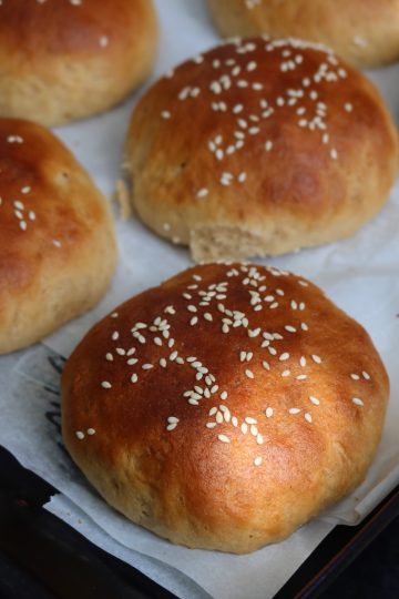 Whole Wheat Burger Buns Recipe Wheat Buns Recipe