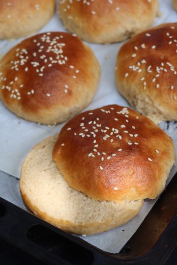 Whole Wheat Burger Buns Recipe Wheat Buns Recipe