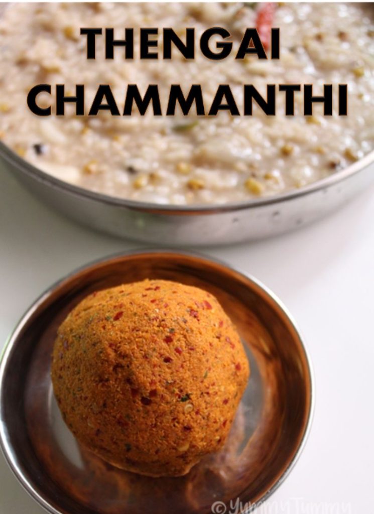 thengai chammanthi close shot