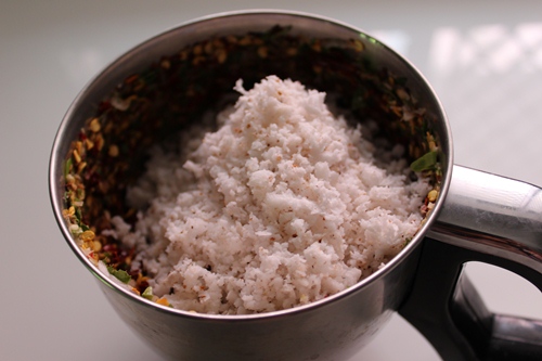 add in coconut