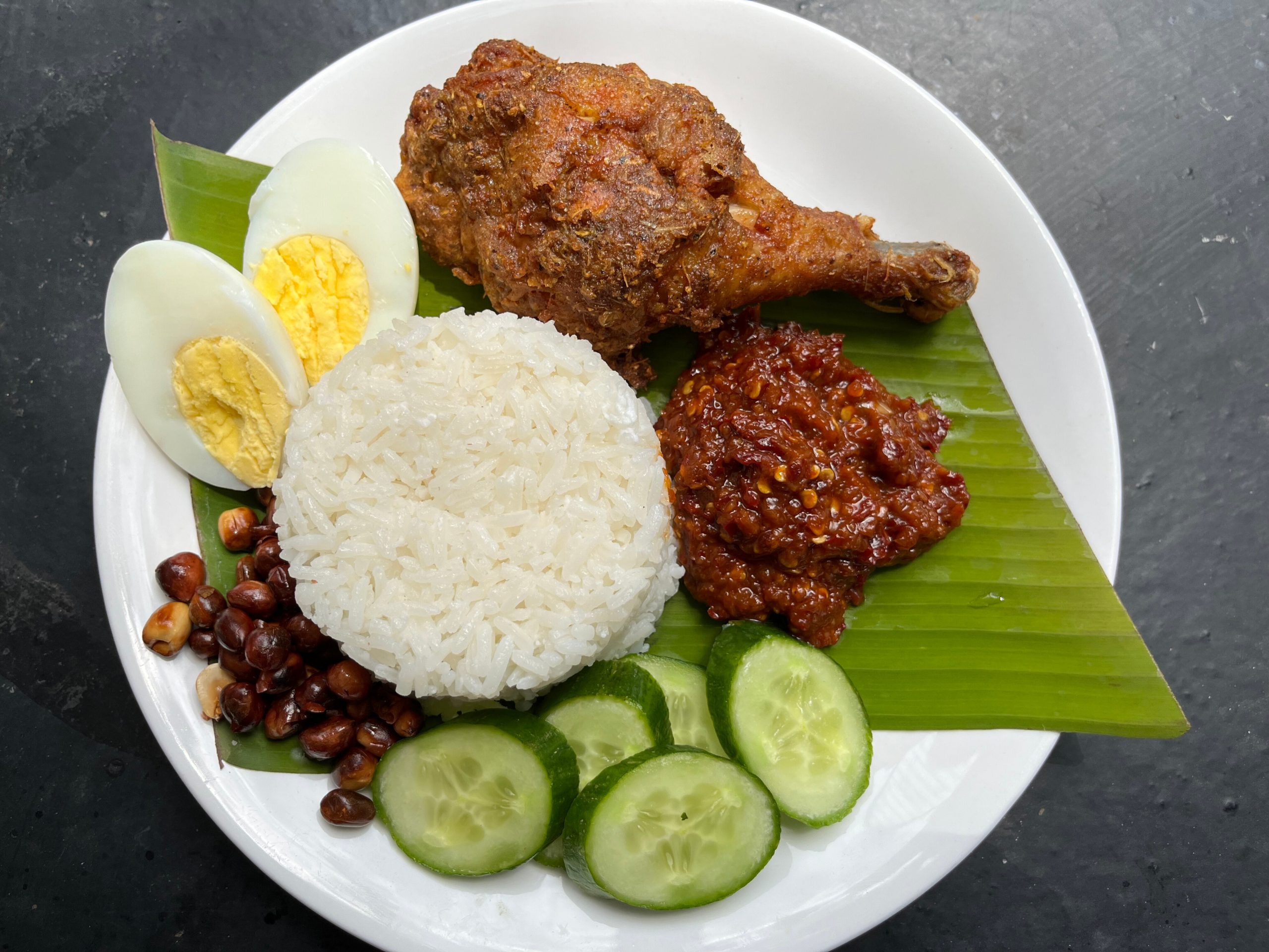 Nasi Lemak Recipe | Malaysian Nasi Lemak Recipe