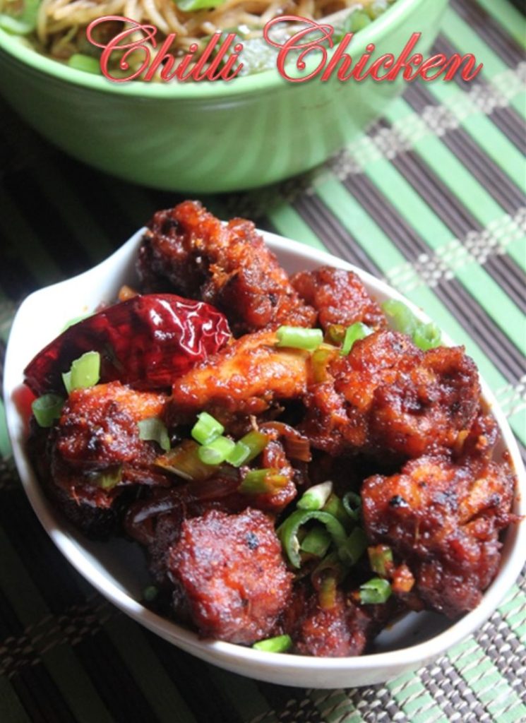 chilli chicken dry 