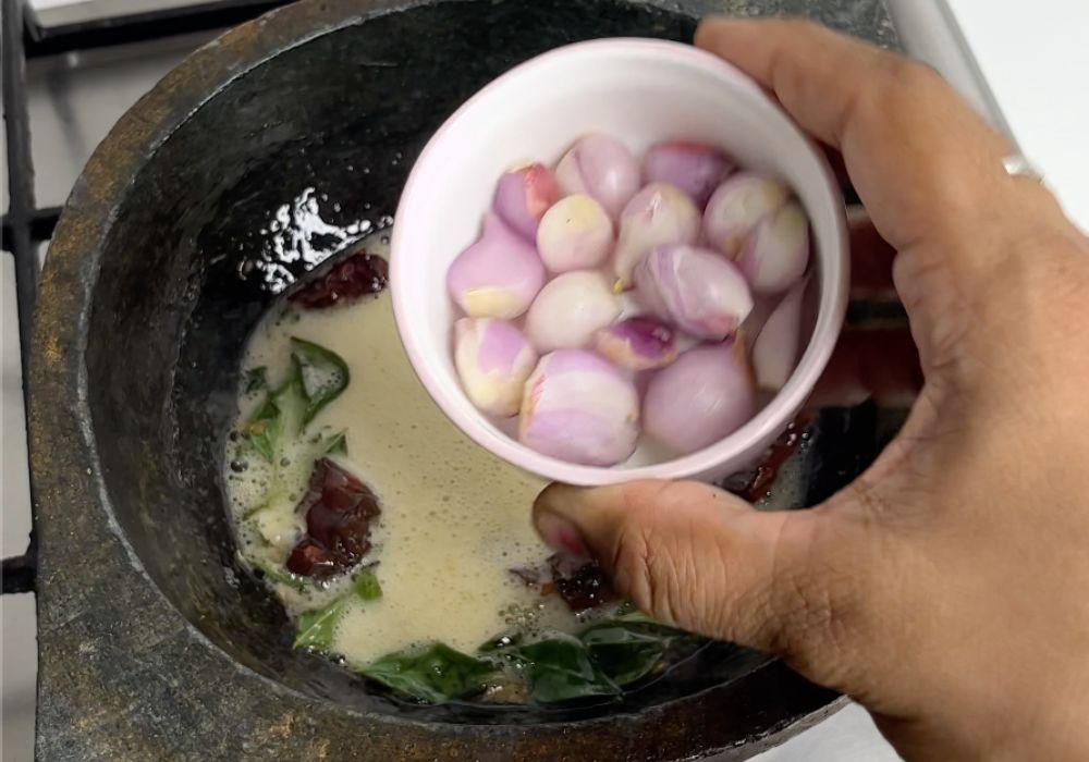 add shallots