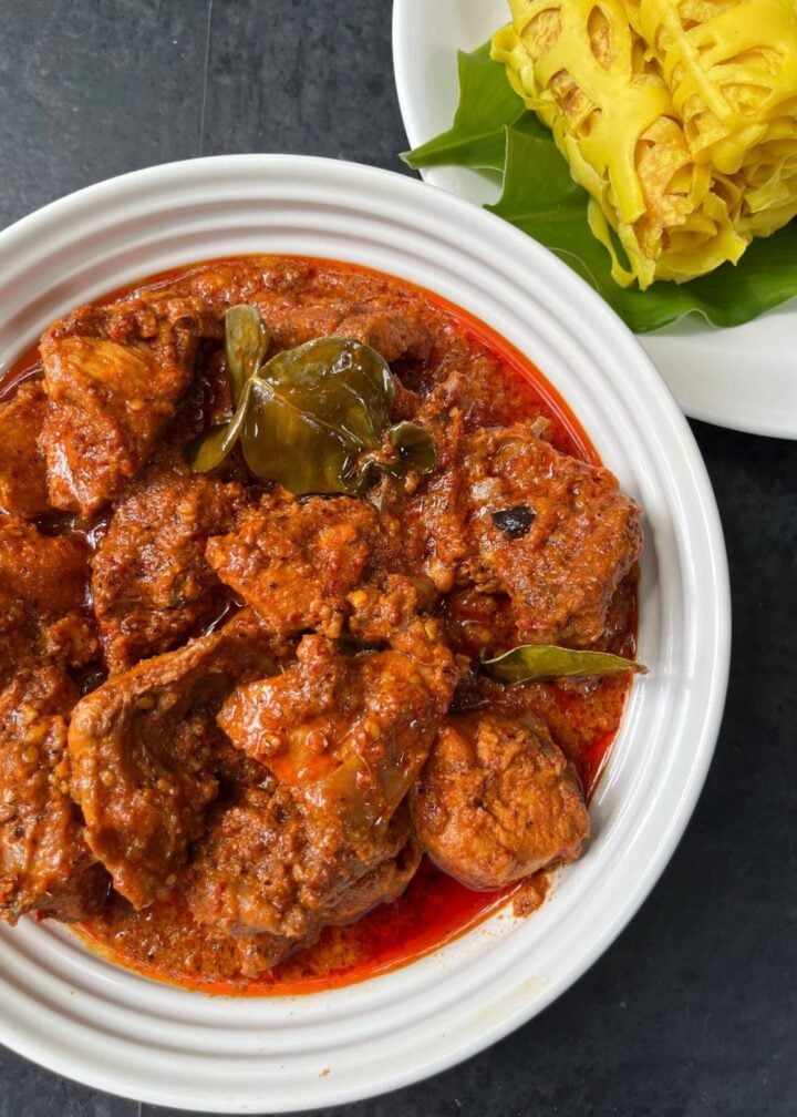 Chicken Rendang Raya Chicken Rendang Recipe (Rendang Ayam)