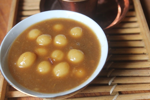 paal kozhukattai with jaggery