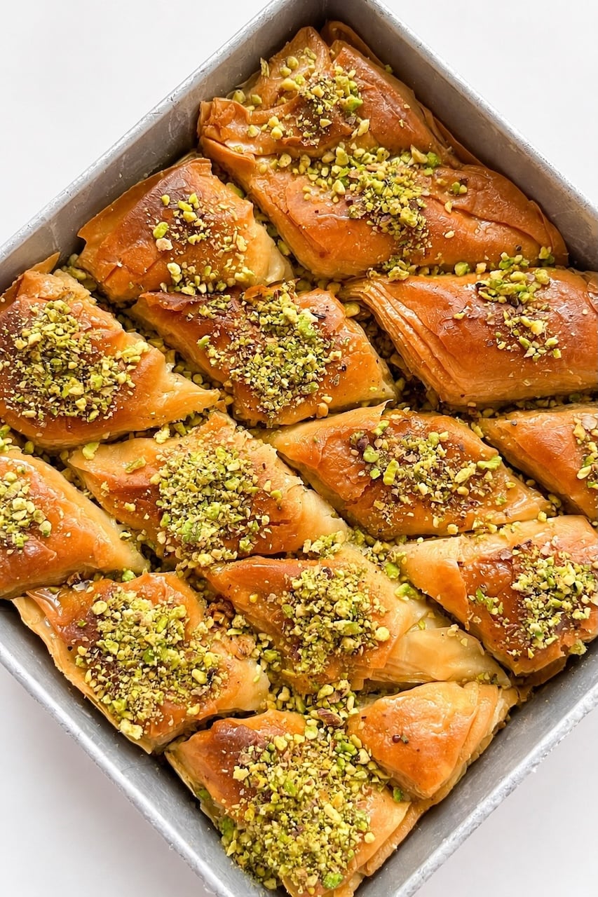 Baklava Recipe (Baklava using Homemade Phyllo Pastry) Baklava Recipe (Baklava using Homemade Phyllo Pastry)