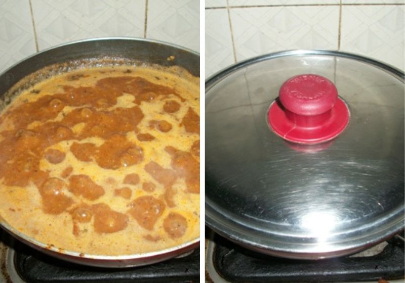 cook chana masala on low heat