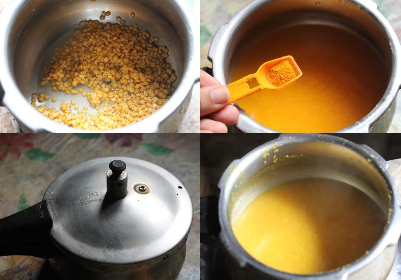 how to cook toor dal in pressure cooker