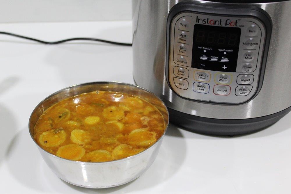 sambar made in instant pot