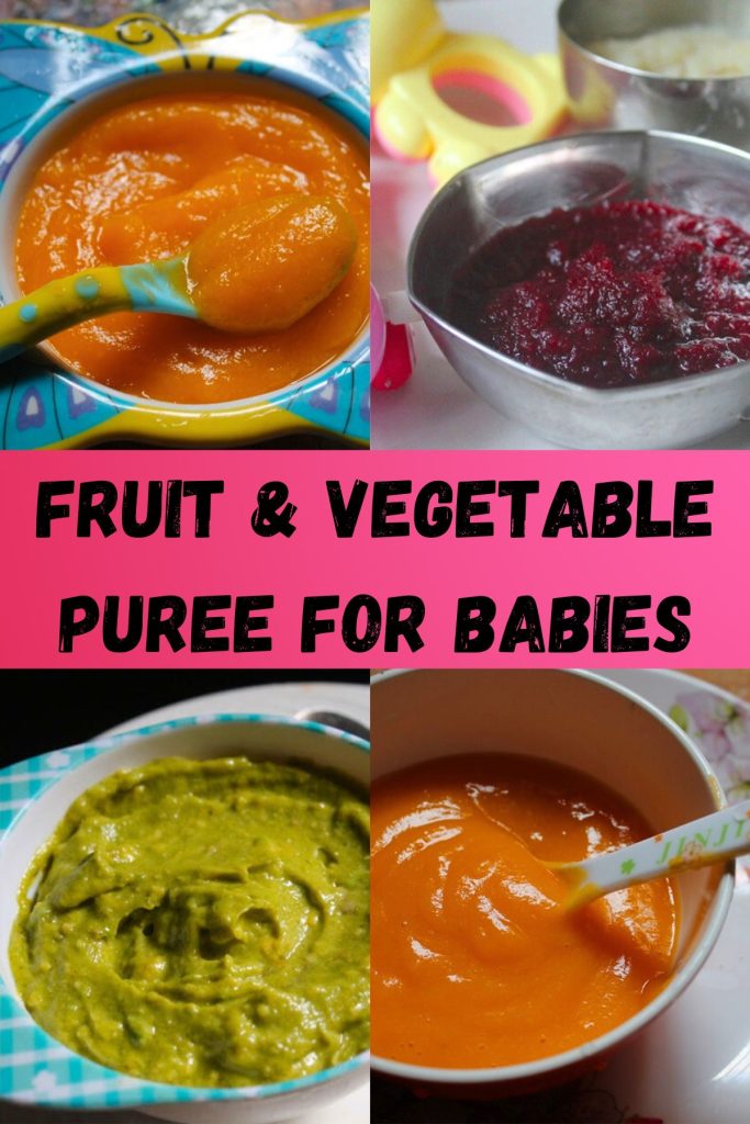 Baby Puree Recipes