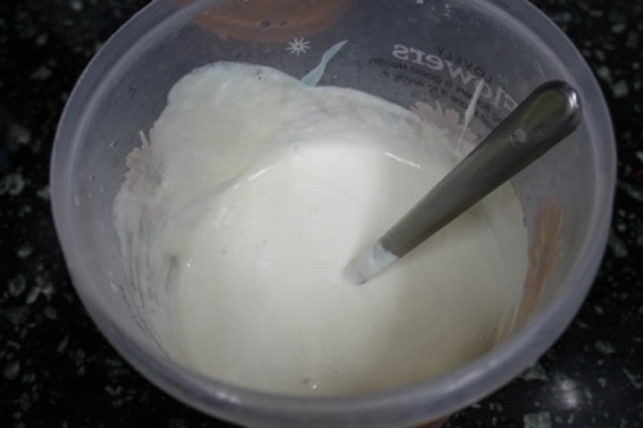 idli batter mixed well