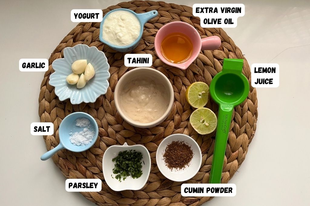 tahini sauce ingredients