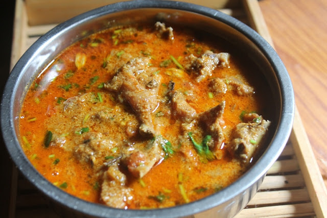 chicken kuzhambu ready to serve.