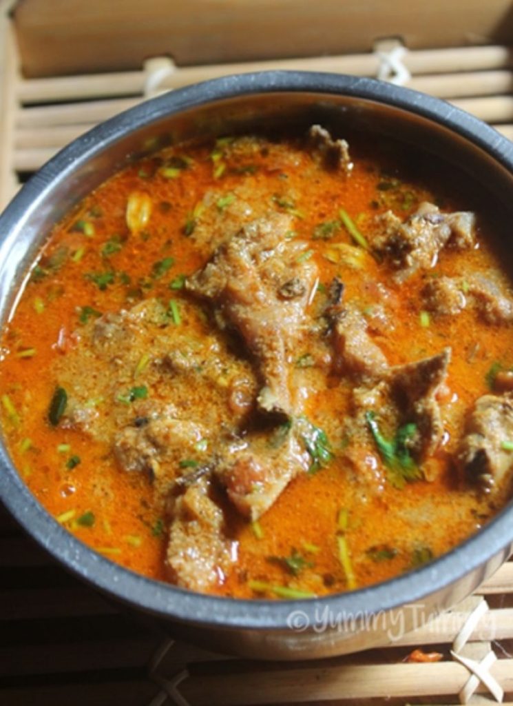 pressure cooker chicken kuzhambu