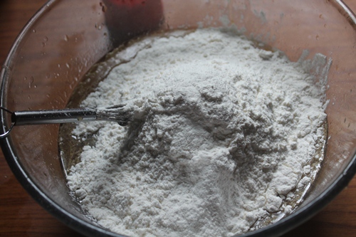 add plain flour