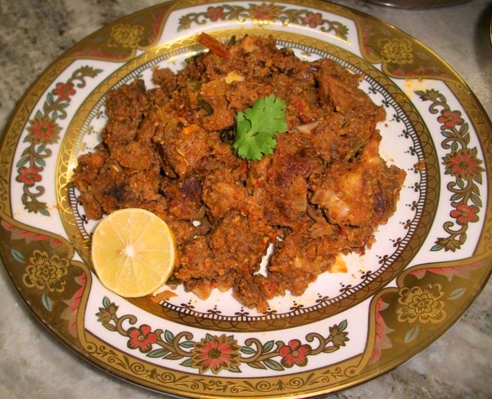 Chettinad Mutton Sukka (with coconut )