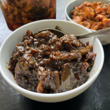 Inji Thayir Pachadi Recipe   Ginger Pachadi with Curd - 98