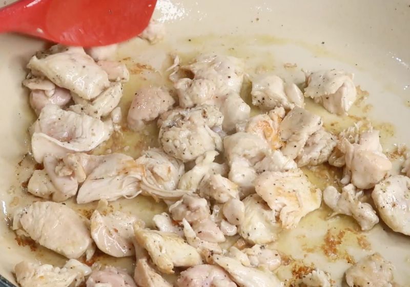 cook till chicken is tender and cooked
