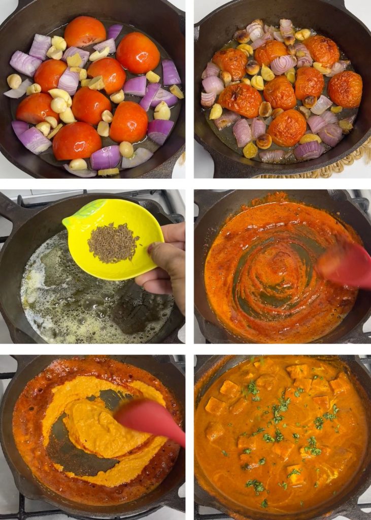 how to make one pot paneer butter masala 