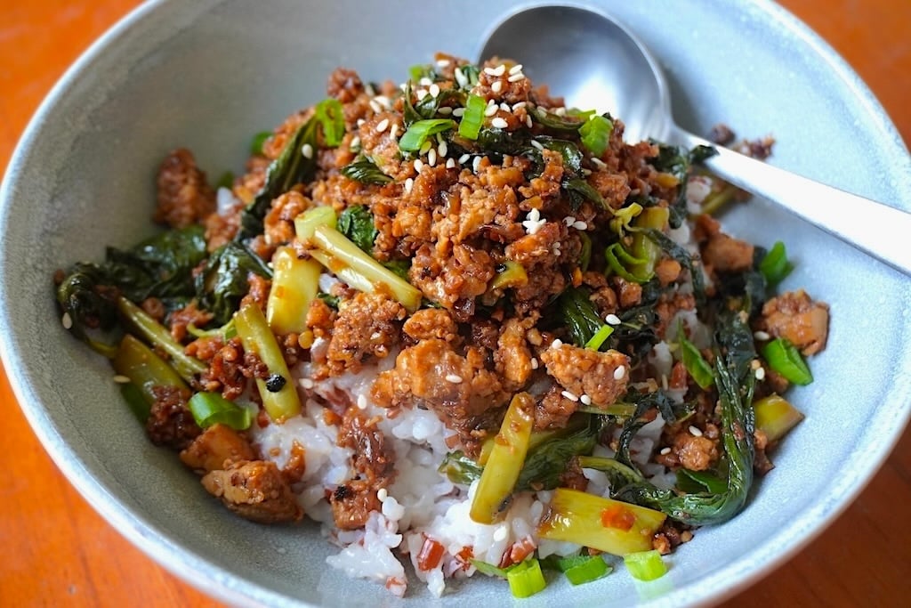 Thai Tofu Basil Stir Fry Recipe