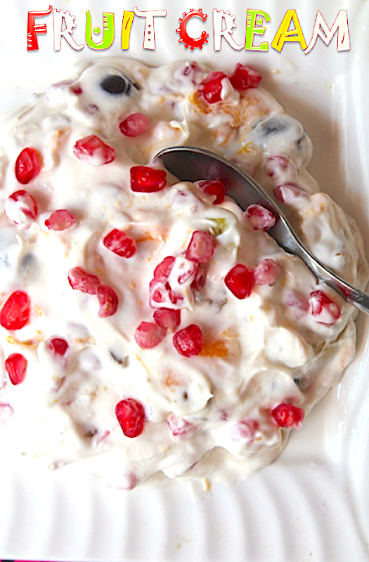 Mixed Fruit Cream Recipe Mixed Fruit Cream Recipe