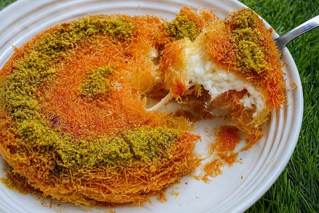 Easy Stove Top Kunafa Recipe (Knafeh Recipe) Easy Stove Top Kunafa Recipe (Knafeh Recipe)