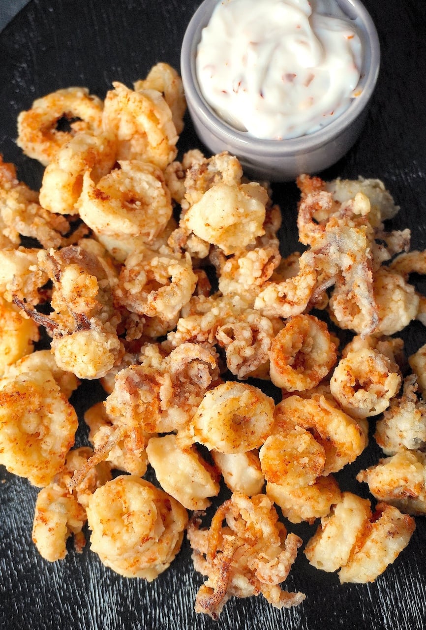 Fried Calamari Recipe (Crispy Calamari Fry) Fried Calamari Recipe (Crispy Calamari Fry)