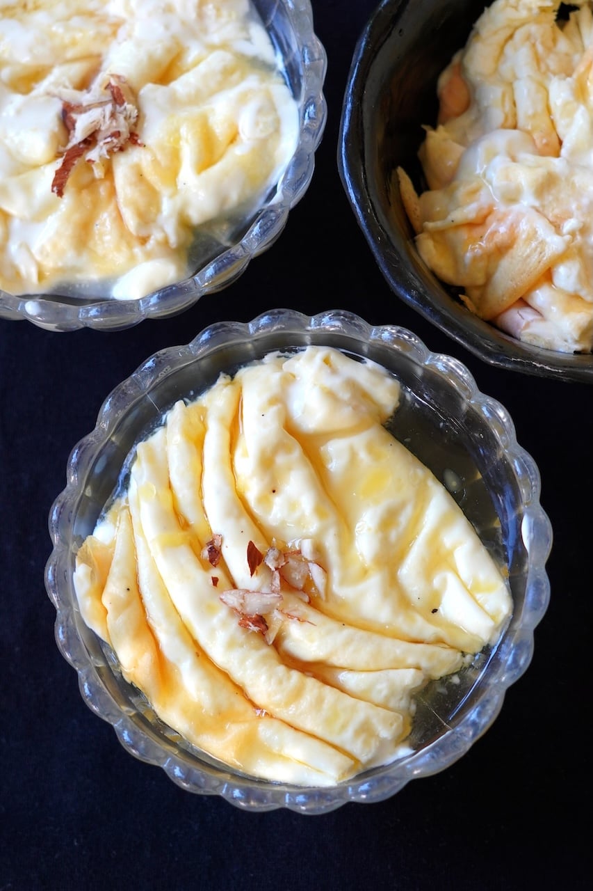 Homemade Ashta Recipe (Middle Eastern Clotted Cream, Qishta) Homemade Ashta Recipe (Middle Eastern Clotted Cream, Qishta)